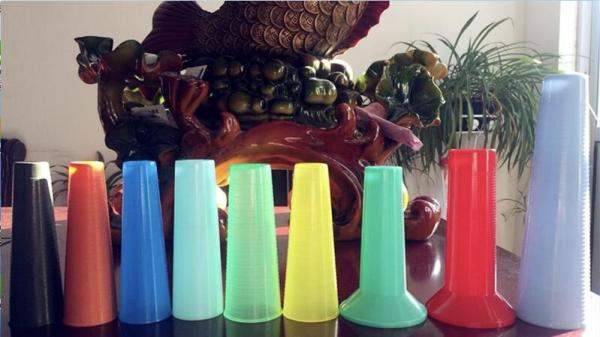 Industrial Sewing Thread , Dyed Polyester Sewing Thread Low Shrinkage