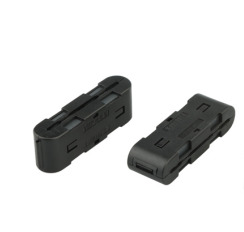 Snap-On Ferrite Rings for Effective EMI/RFI Suppression with Wide Operating Temperature (-40°C to +85°C)