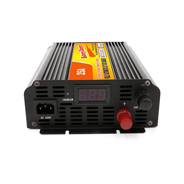 DC To AC 12V 25A Smart Storage Lead Acid Lithium Battery Charger Rechargeable
