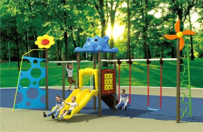 small size kids fitness equipment outdoor swing sets with slide