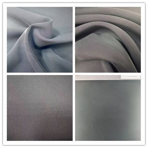 Polyester Bi-Stretch Fabrics with Smooth Handfeel for Lady′s Suits, Pants