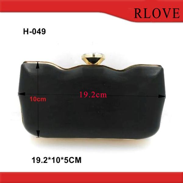 Metal bag parts material tote bag accessories box clutch frame for women handbag