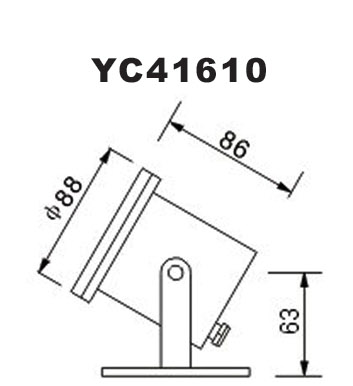 СС304 12В 3В делают подводные света водостойким СИД