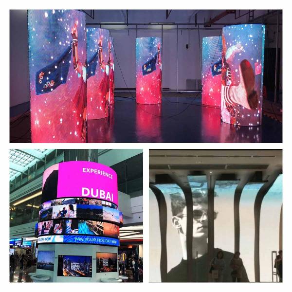 240x120mm изогнутое P3mm привело максимум экрана дисплея 3840 обновленный тариф