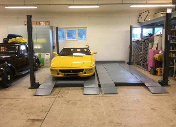 Hot Sale High Quality New Design Simple Car Parking Lift for 4 Cars Loading 3700kgs Four Post Car Parking Lift