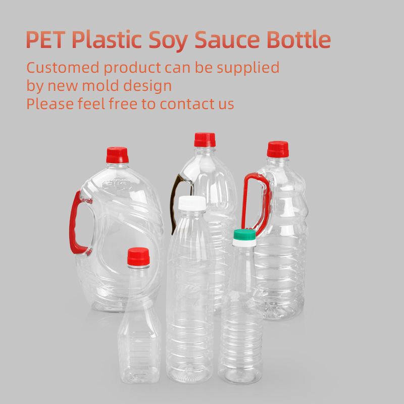 Пластиковые бутылки с приправой с винтом на крышке Приправы упаковка 1000ml-1800ml Вместимость