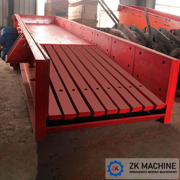 Screen Deck Vibration Feeder Machine Small Size Light Weight Simple Structure