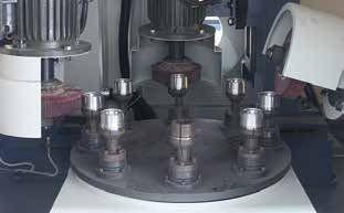 High Performance 3 Grinding Head Disk Polishing Machine