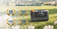 Large Capacity 2400W Portable Solar Power Station Golden Supplier MPPT Controller With EU/US/UK Plugs For Home And Outdoor Use