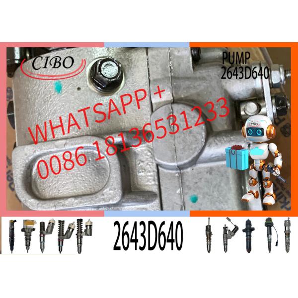2643D640 4 Cylinder Pump Fuel Injection Pump For  Engine 1104C