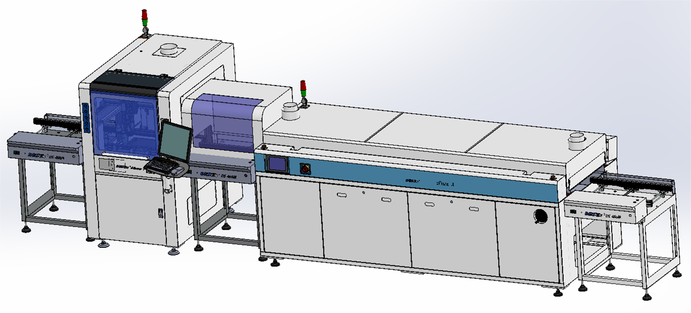 Стабилизированная прочная сила 2kw Mounter обломока SMT, лакировочная машина PCB IGlazer конформная