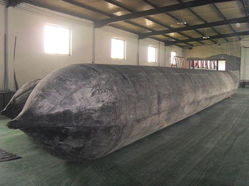 D1.8m X L10m 8 Layer Ship Launching Marine Airbags Vulcanized Integrated