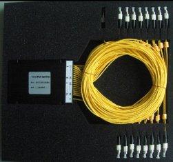Divisor da fibra óptica do PLC 1×32 para sistemas de CATV & sensores da fibra