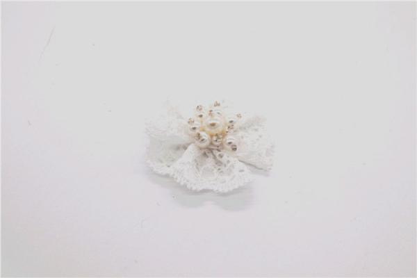 handmade accessories handmade flower /bridal wedding shoe decorative Lace satin black,white,red,dark blue