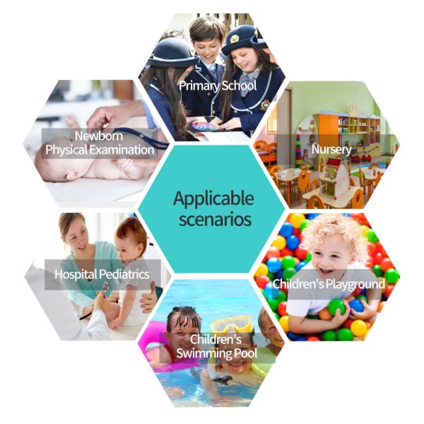 Цифровая шкала высоты и веса из нержавеющей стали для школьников