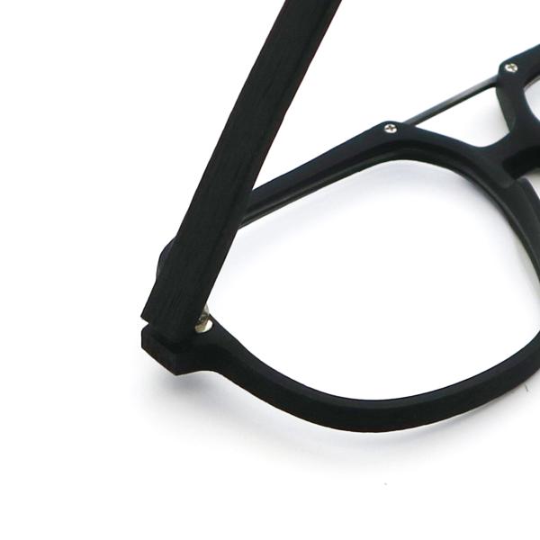 Handmade Retro Imitation Wood Acetate Optical Glasses Frame For Men And Women
