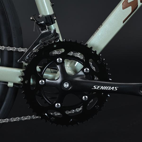 18 Скоростная копия Карбоновая сварная рама Дорожный велосипед Дисковый тормоз производительность и комфорт