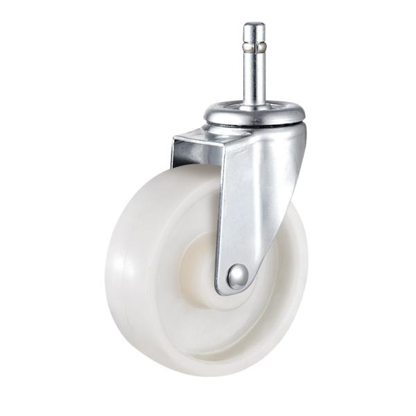 Roulettes de Chariot en Caoutchouc Légères Personnalisées pour Échafaudage, 6 pouces et 8 pouces, avec Verrou