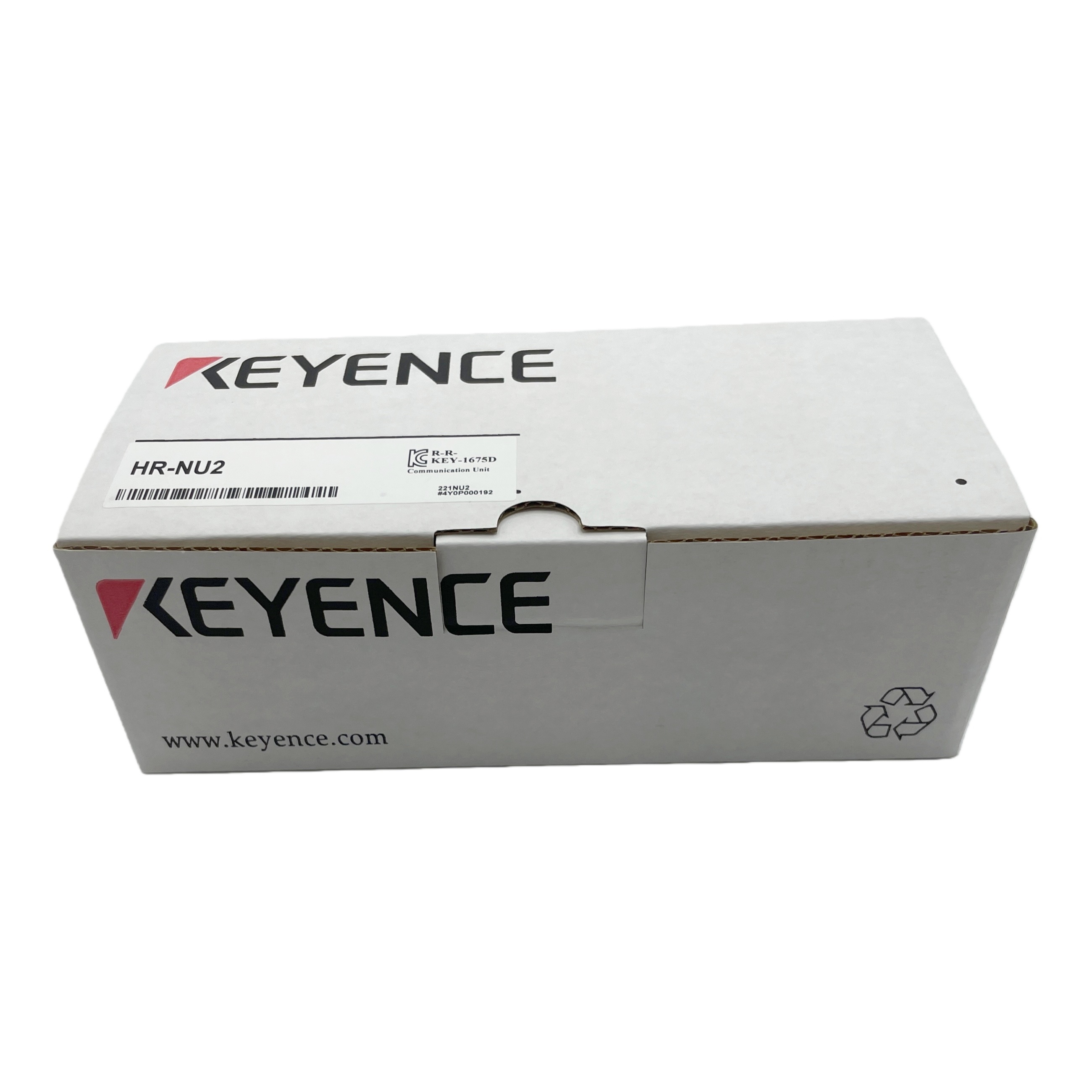 KEYENCE HR-NU2 Network Unit Ethernet RS-232C HR-X Series Barcode Reader Sensor Module