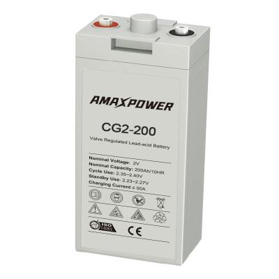 1000ah 2v Agm Deep Cycle Battery Amaxpower Solar Gel Vrla