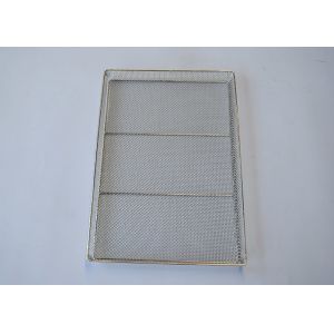 Herb Dehydration Shelf 4mm Wire Mesh Tray With Small Holes