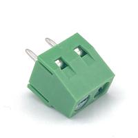 Cuadrado de postes del bloque de terminales 2 de tornillo del PWB de HQ127V-5.0/5.08mm eléctrico