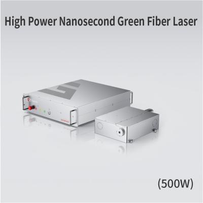 High Power Nanosecond 500w Fiber Laser Electric Control Green Fiber Laser With Customized Design