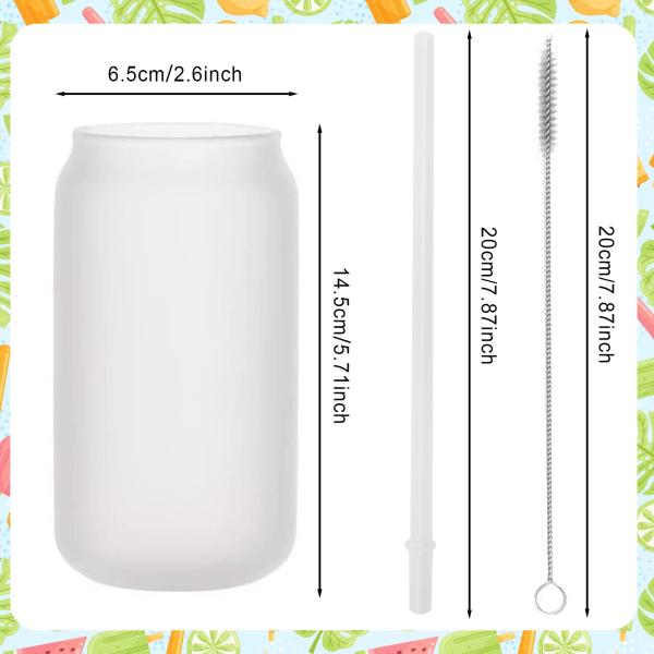Natural Healthy 16oz Frosted Beer Glass with Bamboo Lid and Straw The Ultimate Bar Gift