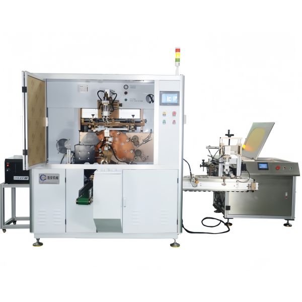 High Precision Single Color Screen Printer Medical Automatic Screen Printing Machine For Plastic Bottles