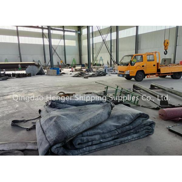 ISO 14409 Certified Marine Rubber Airbag With 4-12 Layers For Ship Launching And Docking