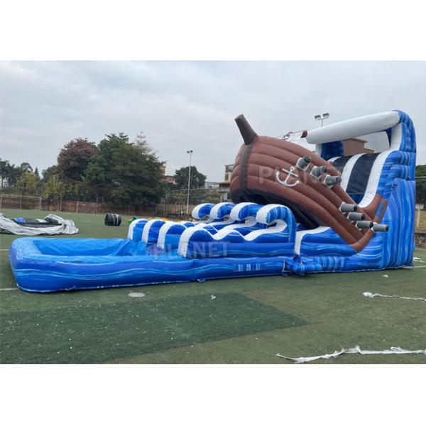 PVC 0.55mm ягнится раздувные водные горки хвастуна шлюпки пирата для партии