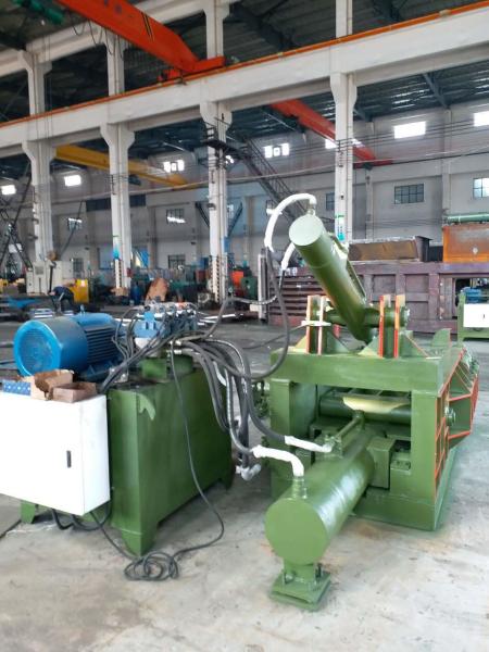 Máquina hidráulica horizontal da prensa de empacotamento da sucata para a precisão alta de alumínio