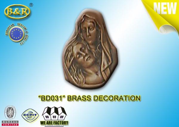 No . BD031 Brass Decoration Bronze Madonna Funera Size 13×17.5 Cm Material Copper Alloy