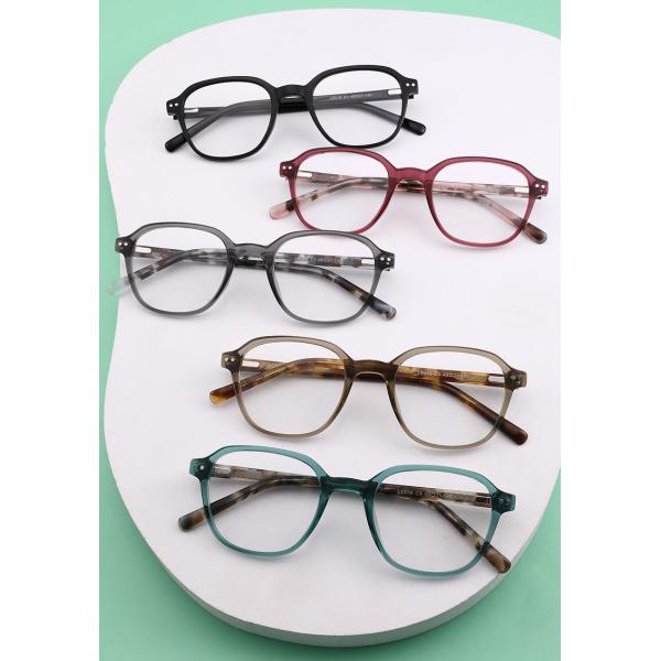 Не рецепт вокруг ширины объектива Eyewear объективов стекел ацетата ясной 49 mm