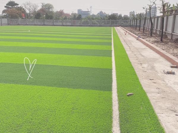 Cesped 50mm Artificial Football Grass 13000 Dtex For Commercial