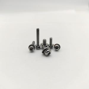 ロックワッシャー付きフィリップス皿小ねじ 亜鉛メッキ スプリングワッシャー + 平ワッシャー付属 緩み止め M4-M12