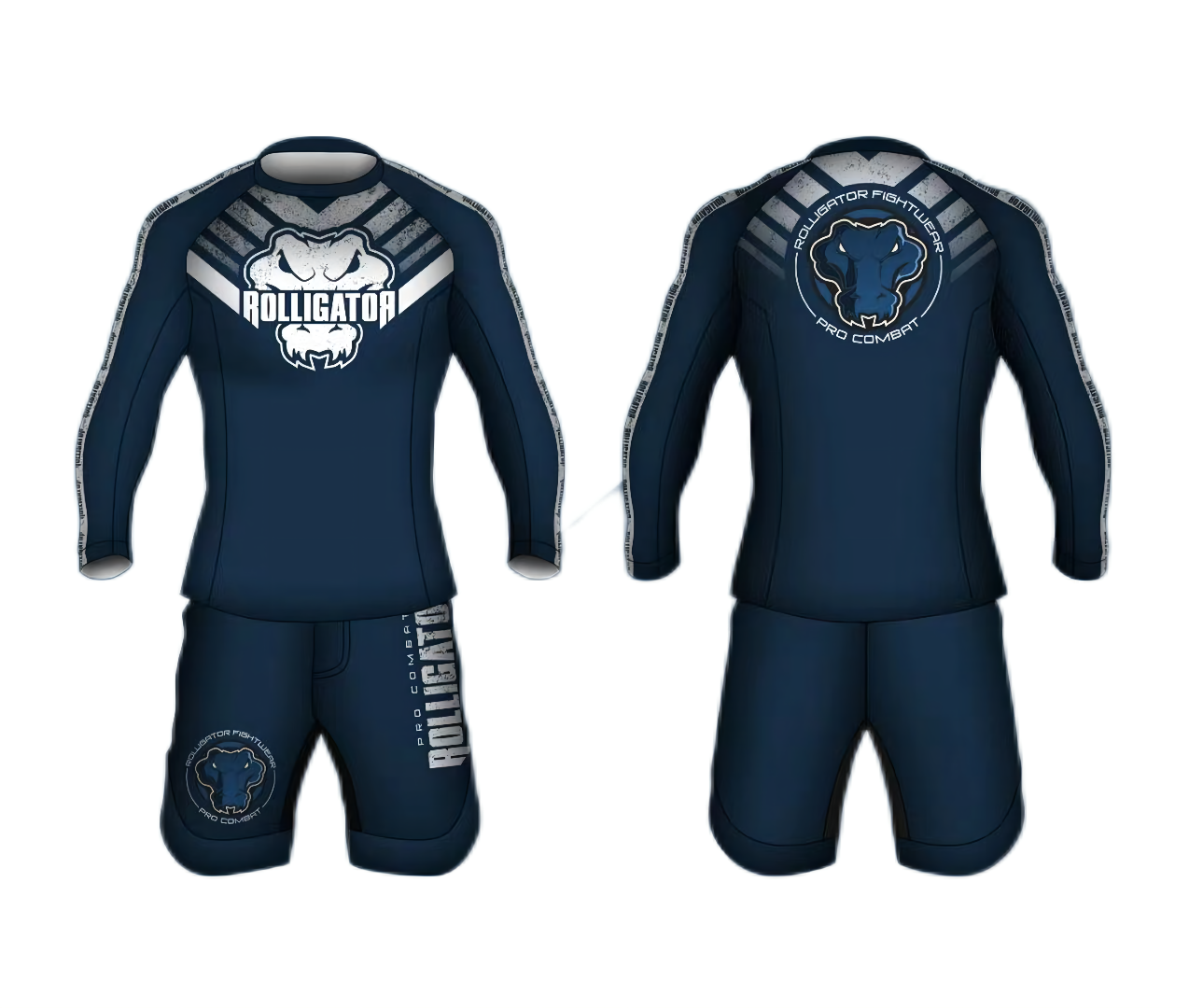 Custom Design 220gsm Fabric Weight MMA Shorts And Rashguard With 7 Days Sample Order Lead Time