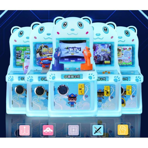 Kids Pusher Arcade Shooting Gun Game Machine Mini Arcade Machine Game Para Crianças 1 Jogadores