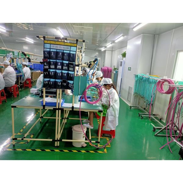 24 Волоконно-оптические MTP MPO кабельные сборы OM3 10G Aqua 25 метров Синий