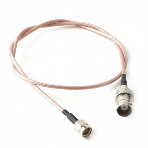 Durable wireless RF coaxial adapter cable BAT WIRELESS BWSMAJ-BNCK-RG316L500 RG316 cable 500mm length