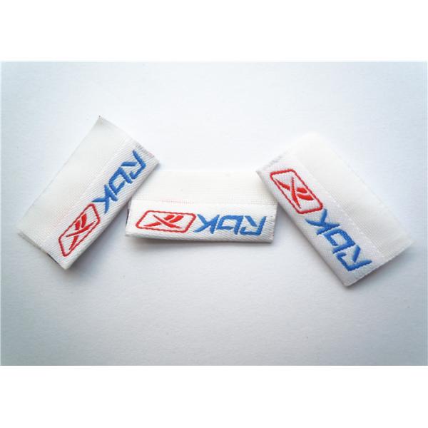 Washable Clothing Label Tags / Custom Clothing Woven Label Green