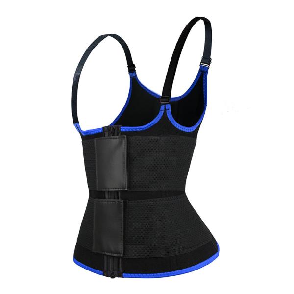 Double Compression Waist Trainer Vest Women'S Sauna Sweat Vest