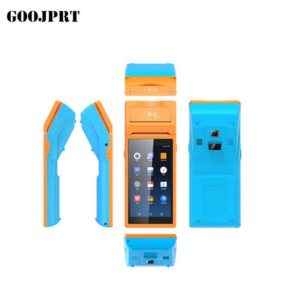 POS Terminal PDA With Wireless Bluetooth& Wifi Android System with Thermal Printer Built-in and Barcode Scanner
