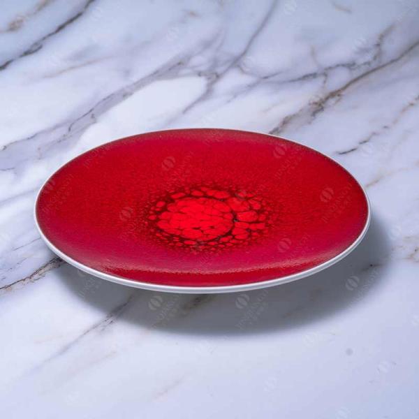 Porcelain 7.5 Inch 8.25 Inch 10.5 Inch Round Dinner Plate