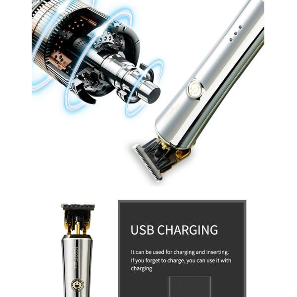 USB Charging Cordless Hair Trimmer Rechargeable Hair Clipper For Barber Shop