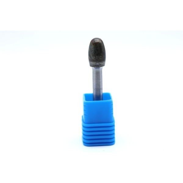SE-3ZM Oval Carbide Burr with 10mm Head Untoothed for Custom Grinding