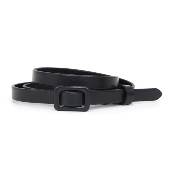 1.3cm Women's Fashion Leather Belts Calf Aspect Pin Buckle
