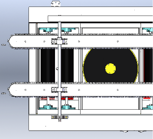 YS-350 High Efficiency In-Iine PCBA Single - Side Brush Machine for PCB/PCBA Assembly Line