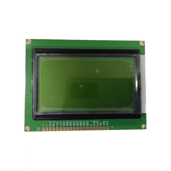 COB STN Monochrome LED Backlight Yellow-green 128*64 Dot Matrix LCD Display Module