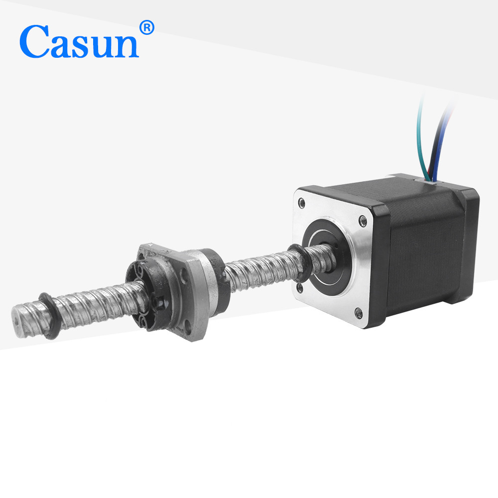 Мотор NEMA 14 ангела 1.8° Stepper с винтом руководства 0.36N.M Tr8*8